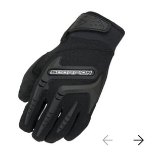 Scorpion Black Women's Moto Gloves